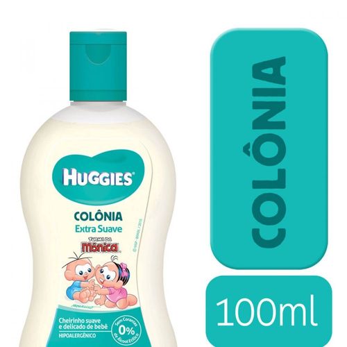 Colônia Huggies Turma da Mônica Extra Suave 100mL