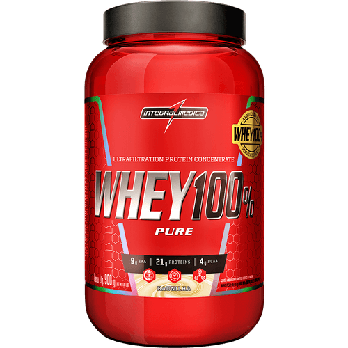 Whey Protein Concentrado Pote 900g