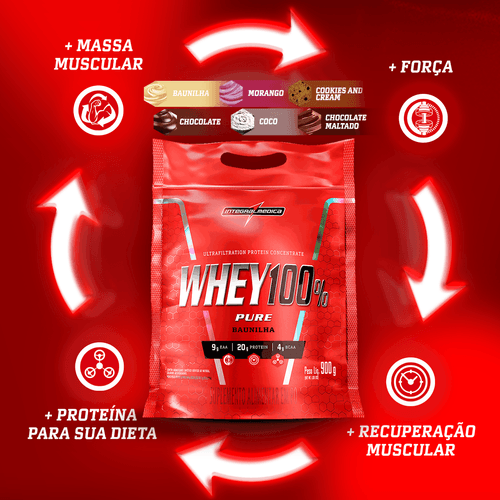 Whey Protein Concentrado Pouch 900g