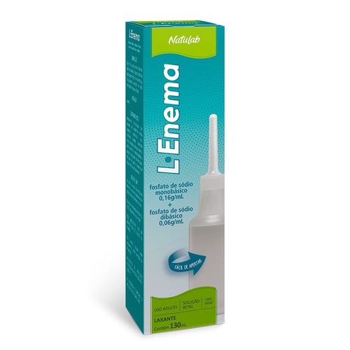 L-Enema Natulab Solução Retal 130mL