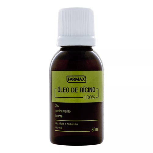Óleo De Ricino 30Ml Farmax