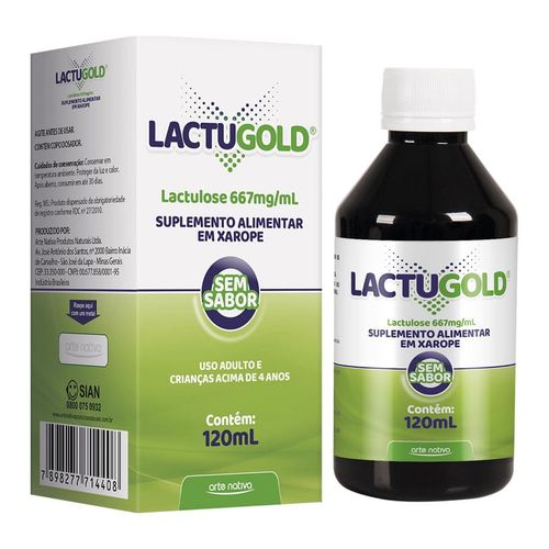 Lactogold Sem Sabor 120ml Arte Nativa