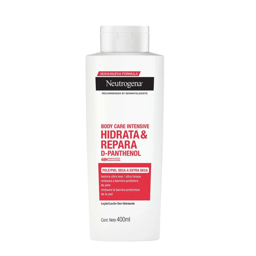 Hidratante Corporal Neutrogena Body Care Intensive Hidrata & Repara D-Panthenol com 400ml