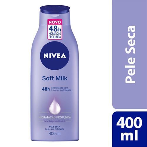 Loção Hidratante Nivea Body Soft Milk Intensiva 400Ml