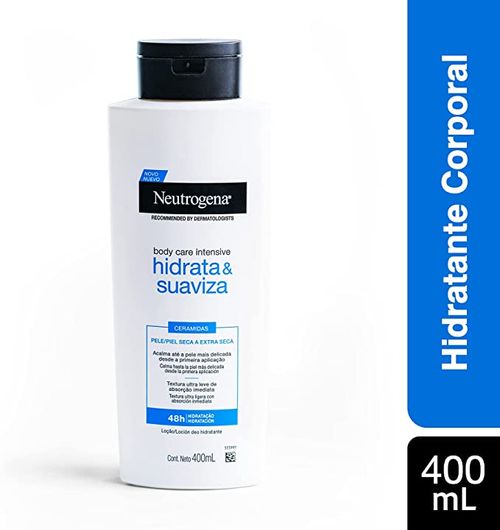 Hidratante Corporal Neutrogena Body Care Intensive Hidrata&Suaviza Ceramidas com 400ml
