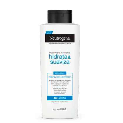 Hidratante Corporal Neutrogena Body Care Intensive Hidrata&Suaviza Ceramidas com 400ml