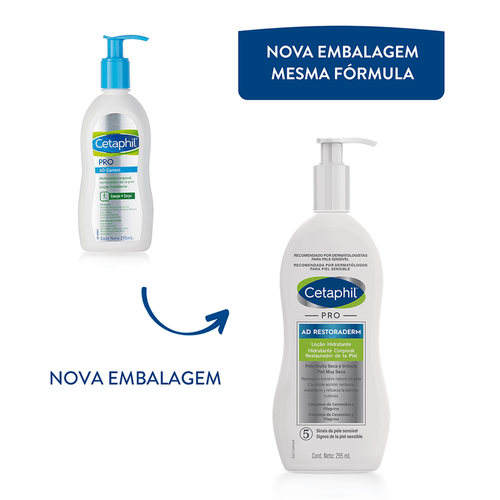 Cetaphil PRO AD Control Loção Hidratante Corporal 295mL