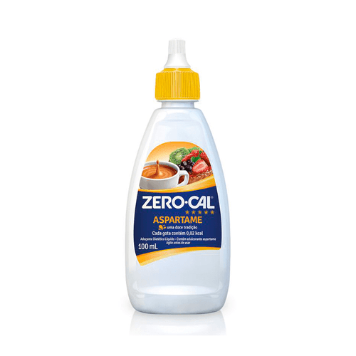 Adoçante Líquido Zero Cal Aspartame 100mL