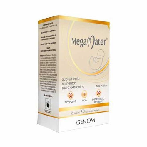 Mega Mater Suplemento Alimentar Para Gestantes 30 capsulas