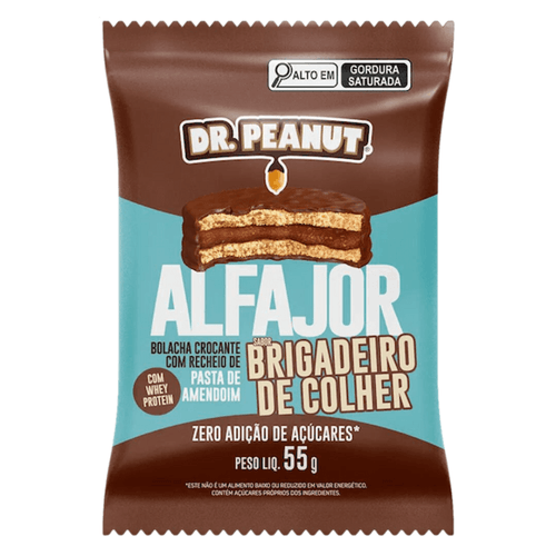 Alfajor Dr. Peanut Brigadeiro de Colher 55g