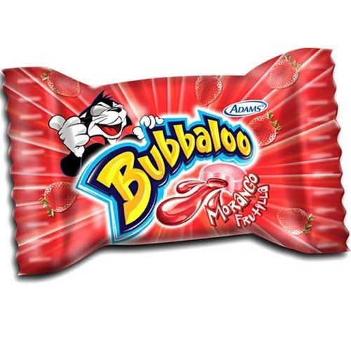 Chiclete Bubbaloo Morango 5G