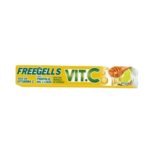 Bala Freegells Propolis Mel e Limão 32g