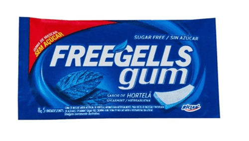 Chiclete Freegells Gum Hortelã 8,5g