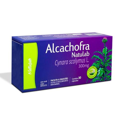 Alcachofra 300Mg Com 30 comprimidos