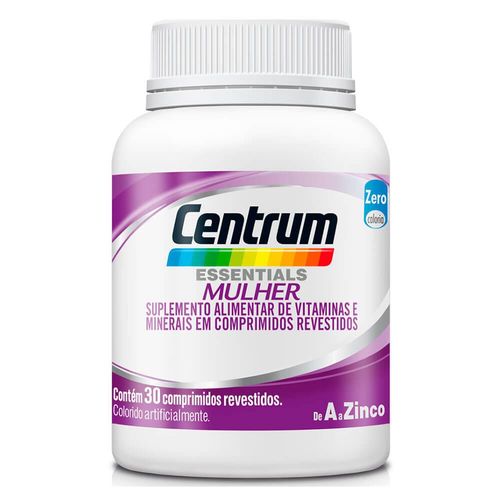 Centrum Essentials Mulher Com 30 Comprimidos Pfizer
