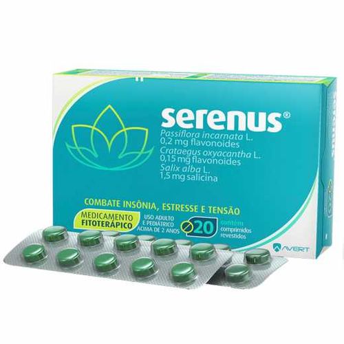 Serenus com 20 Comprimidos