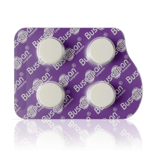 Buscopan Composto 10mg + 250mg Blister 4 Comprimidos