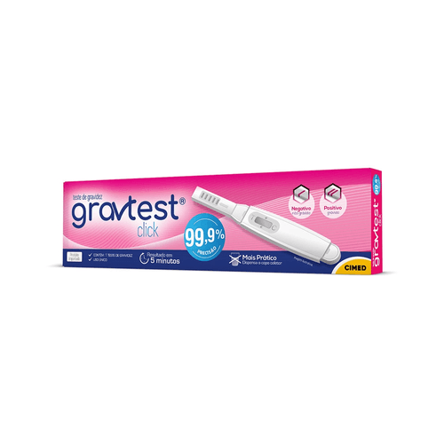 Teste De Gravidez Gravtest Click