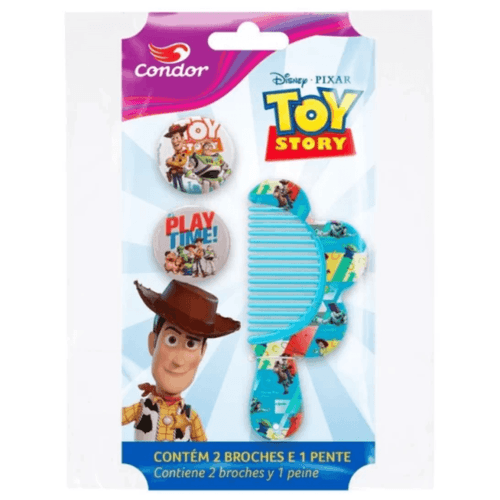 Kit Condor Toy Story 1 pente e 2 broches