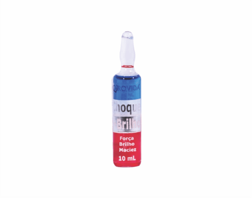 Tratamento Capilar Vitamina Arovida Choque e Brilho 10ml