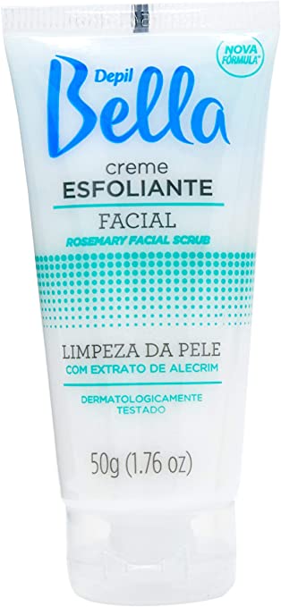 Creme Esfoliante Depil Bella Facial Alecrim 50G