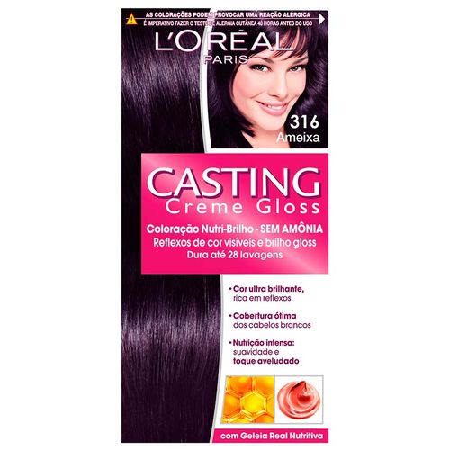 Tintura L'Oréal Paris Casting Creme Gloss 316 Ameixa