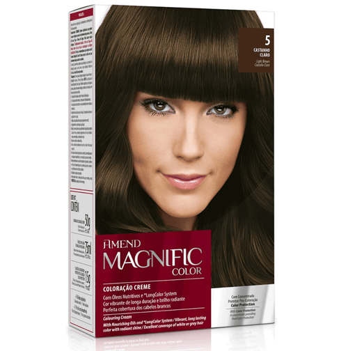 Tintura Amend Magnific Castanho Claro 5.0