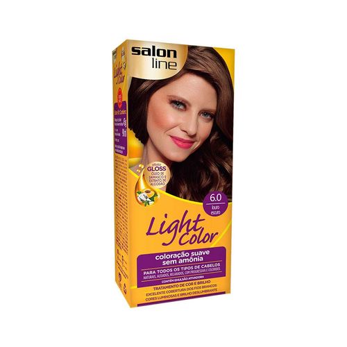 Salon Line Tonalizante de Cabelo Light Color - 60 Louro Escuro