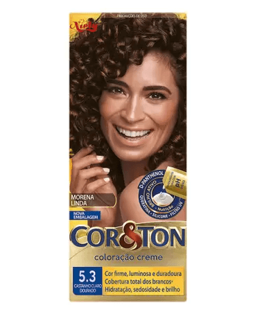 Tintura Cor&Ton Niely Claro Dourado 5.3