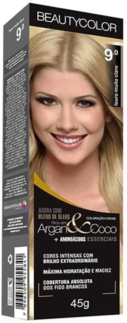 Tintura Beauty Color Louro Muito Claro 9.0
