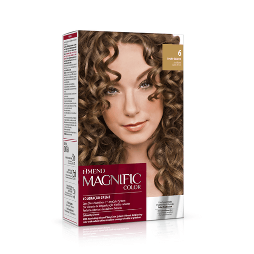 Coloração Creme Amend Magnific Color Louro Escuro 6