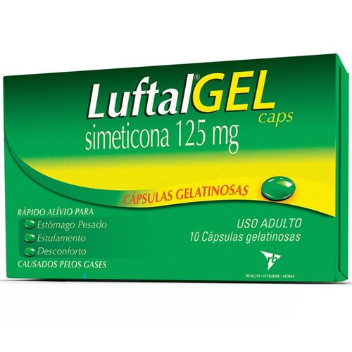 Luftal 125mg com 20 cápsulas