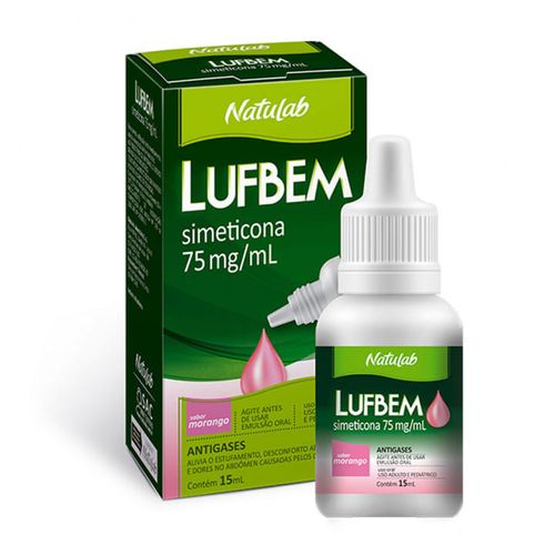 Lufbem Gotas Sabor Morango 75mg/mL 15mL