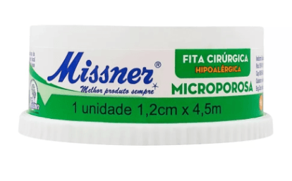 Fita Microporosa Missner Branca1,2X4,5M