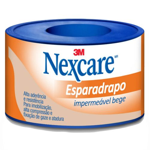 Esparadrapo Nexcare 25Mmx3M Impermeavel Bege