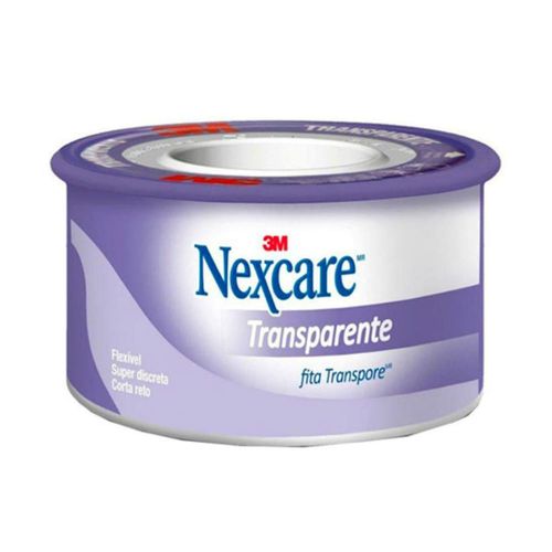 Fita Microporosa Nexcare Transparente 25Mmx1,35M