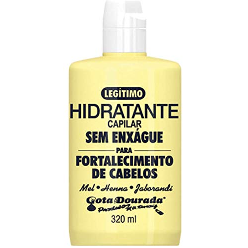 Creme Para Pentear Gota Dourada Fortalecedor 320Ml