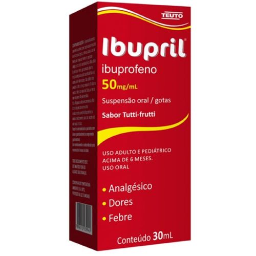 Ibupril 50mg/ml 30ml 1 Frasco Gotejador