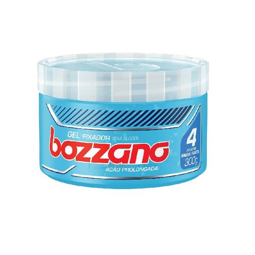 Gel Fixador Bozzano Acao Prolongada Fixacao 4 Mega Forte 300G