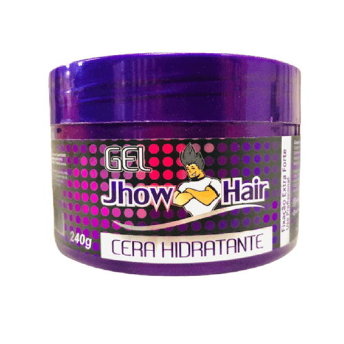 Gel Fixador Jhow Hair Cera Hidratante 240G