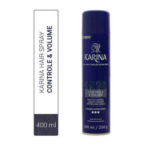 Hair Spray Fixador Karina Fixação Extra Forte 400mL