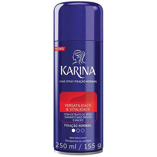 Spray Fixador Para Cabelo Karina Normal 250Ml