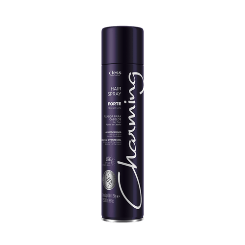 Hair Spray Fixador  Forte Charming com 400ml
