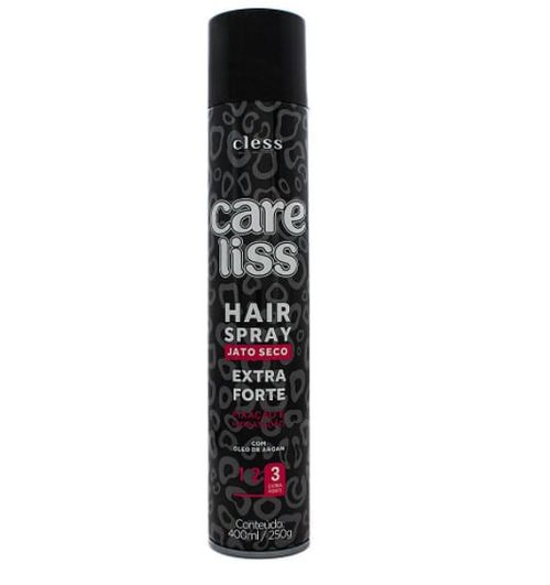 Spray Fixador Para Cabelos Care Liss Seco 400ml