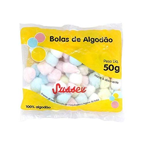 Algodão Sussex Bola Colorida 50G