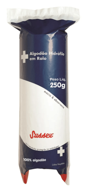 Algodão Hidrofilo Sussex 250G