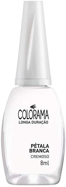 Esmalte Colorama Cremoso Petala Branca 8ml