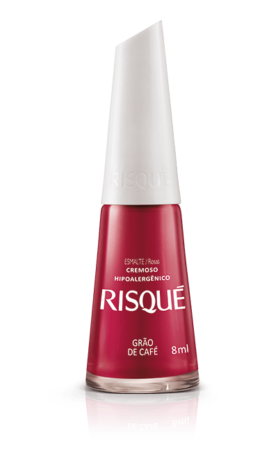 Esmalte Risque Cremoso Grao Cafe 8ml