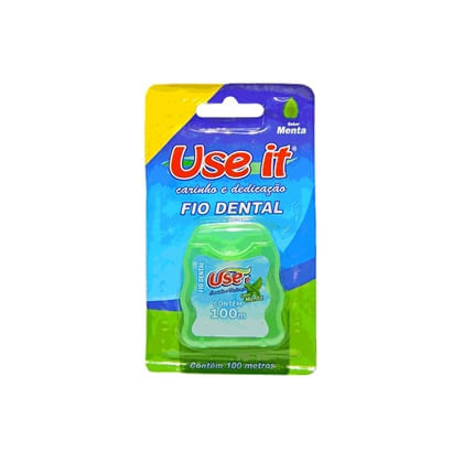 Use It Fio Dental Menta Leve 100M Pague 75M