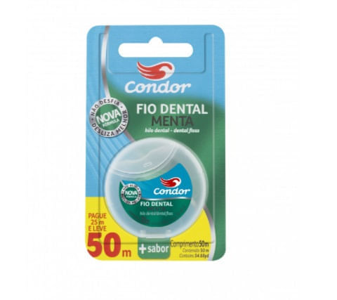 Fio Dental Condor Menta Leve 50 Pague 25M